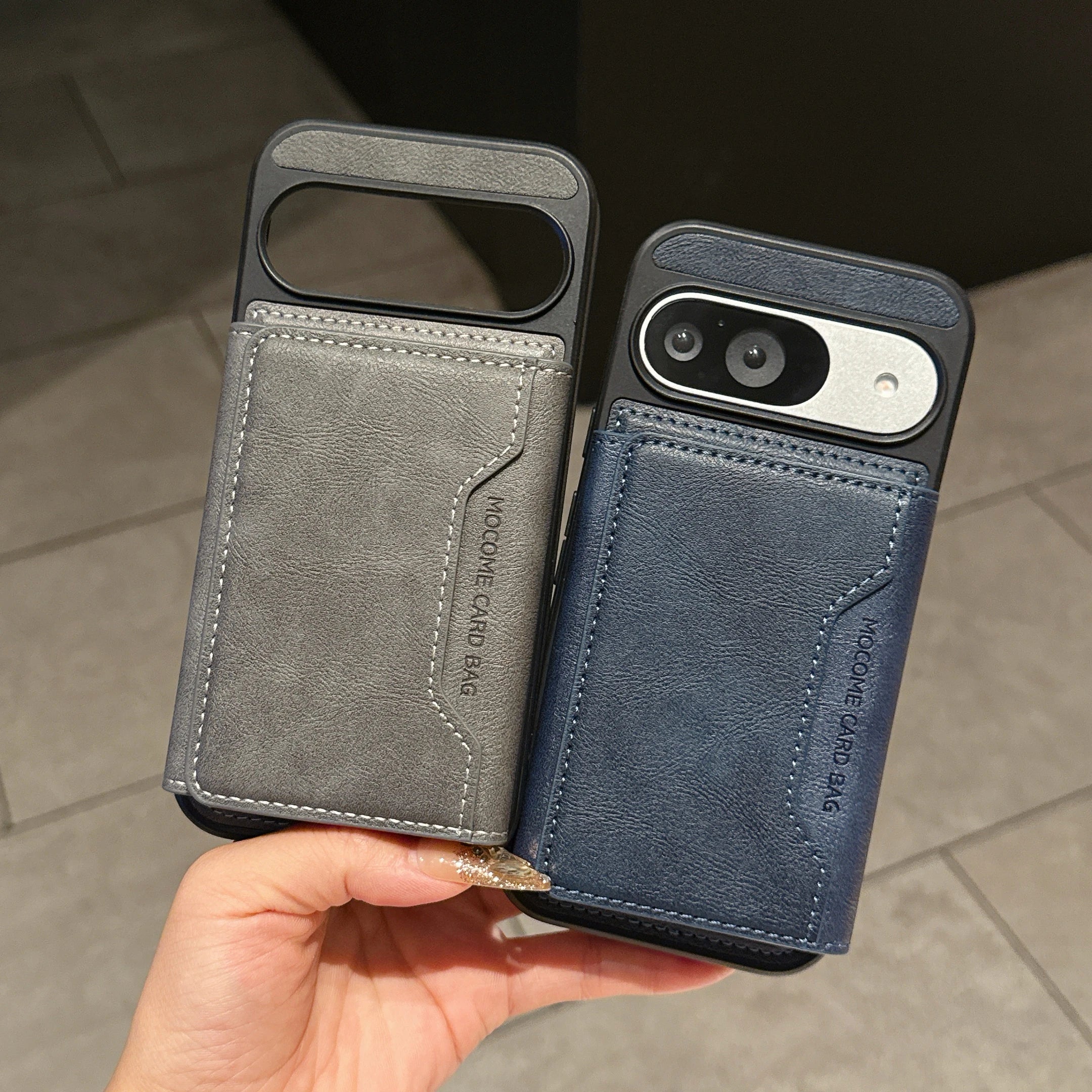 2 in 1 Magnetic Leather Wireless Charging Wallet Phone Case For Google Pixel 10 9 Pro XL 10 9 Pro 9A 8 for Magsafe Holder Cover