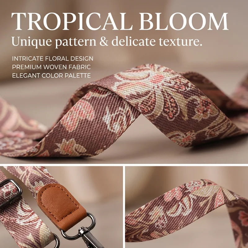 Vintage Boho Style Cell Phone Lanyard Adjustable Mobile Neck Strap Rope with Universal Card Gasket for All Phone Cases Accessory