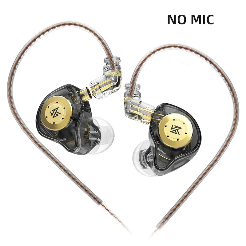KZ EDX PRO 10mm Dual Magnetic Circuit Dynamic Drive Earphone HIFI Bass Earbud Sport Noise Cancelling Headset KZ ZSTX ZSN PRO ZAS