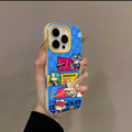 Anime Amiya Arknight Phone Case 2-in-1 Detachable for iPhone 17-13 Clear Case Multi-Color Card Holder Soft TPU Shockproof