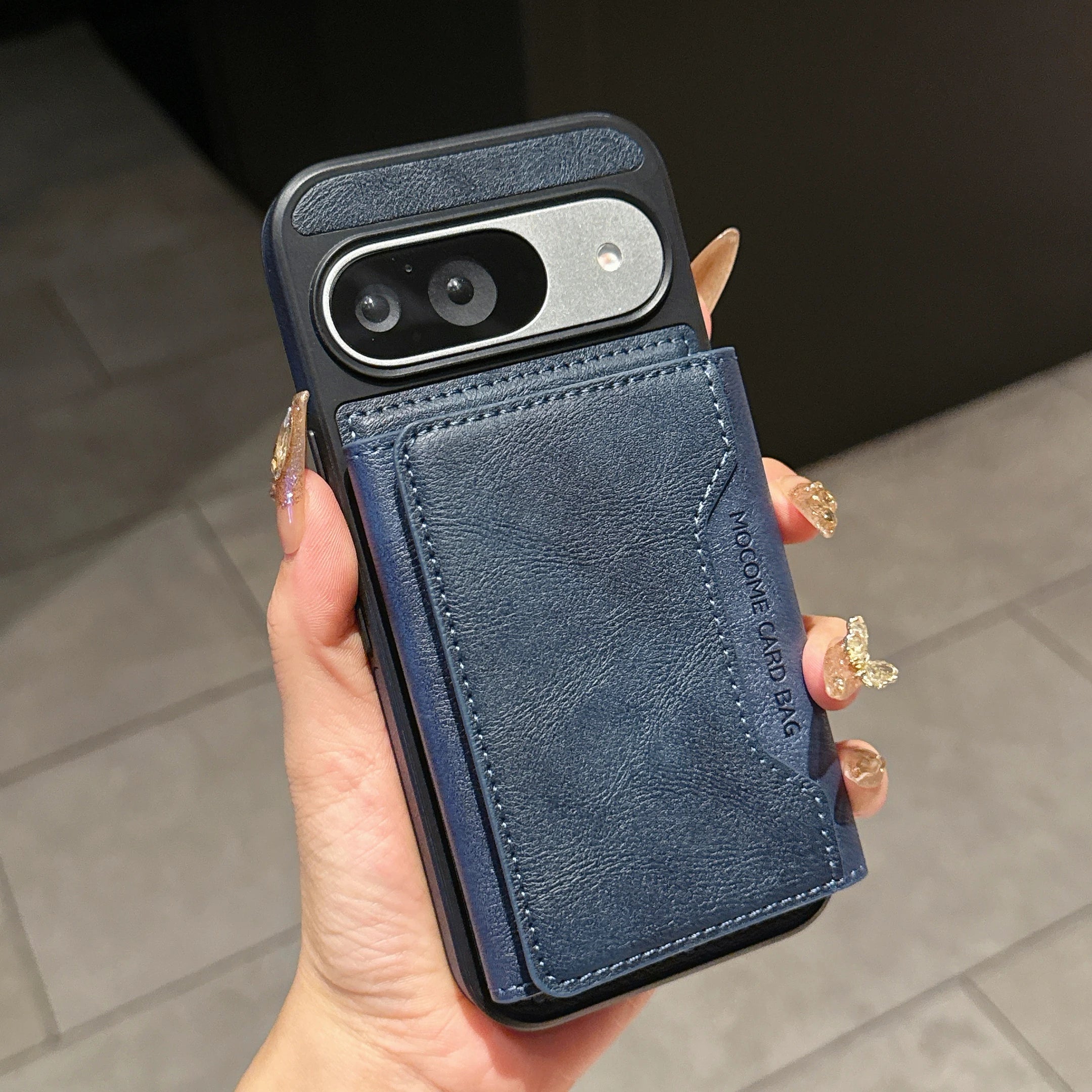 2 in 1 Magnetic Leather Wireless Charging Wallet Phone Case For Google Pixel 10 9 Pro XL 10 9 Pro 9A 8 for Magsafe Holder Cover