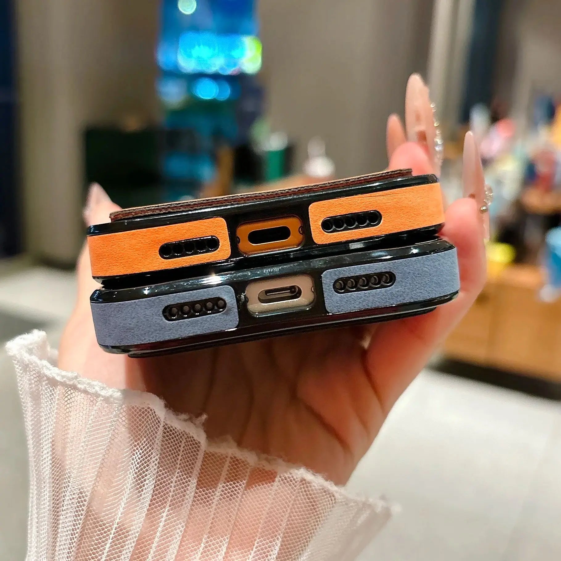 Wallet Card Holder Suede Leather Phone Case For iPhone 17 16 15 14 13 Plus Pro Max Business Insert Card Matte Lens Glass Cover