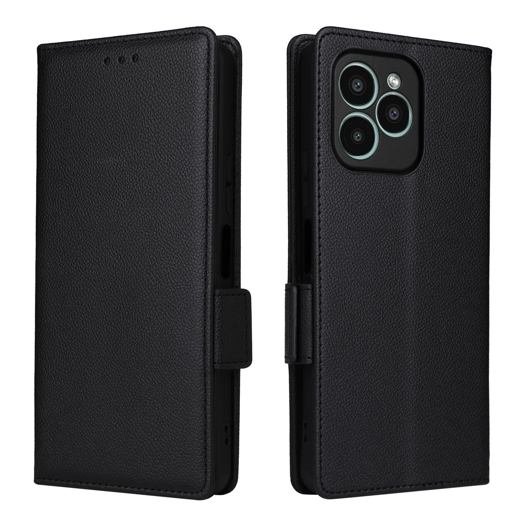 For Fossibot S2 case litchi pattern PU Leather Back Case Cover For Fossibot S2 Phone Accessories