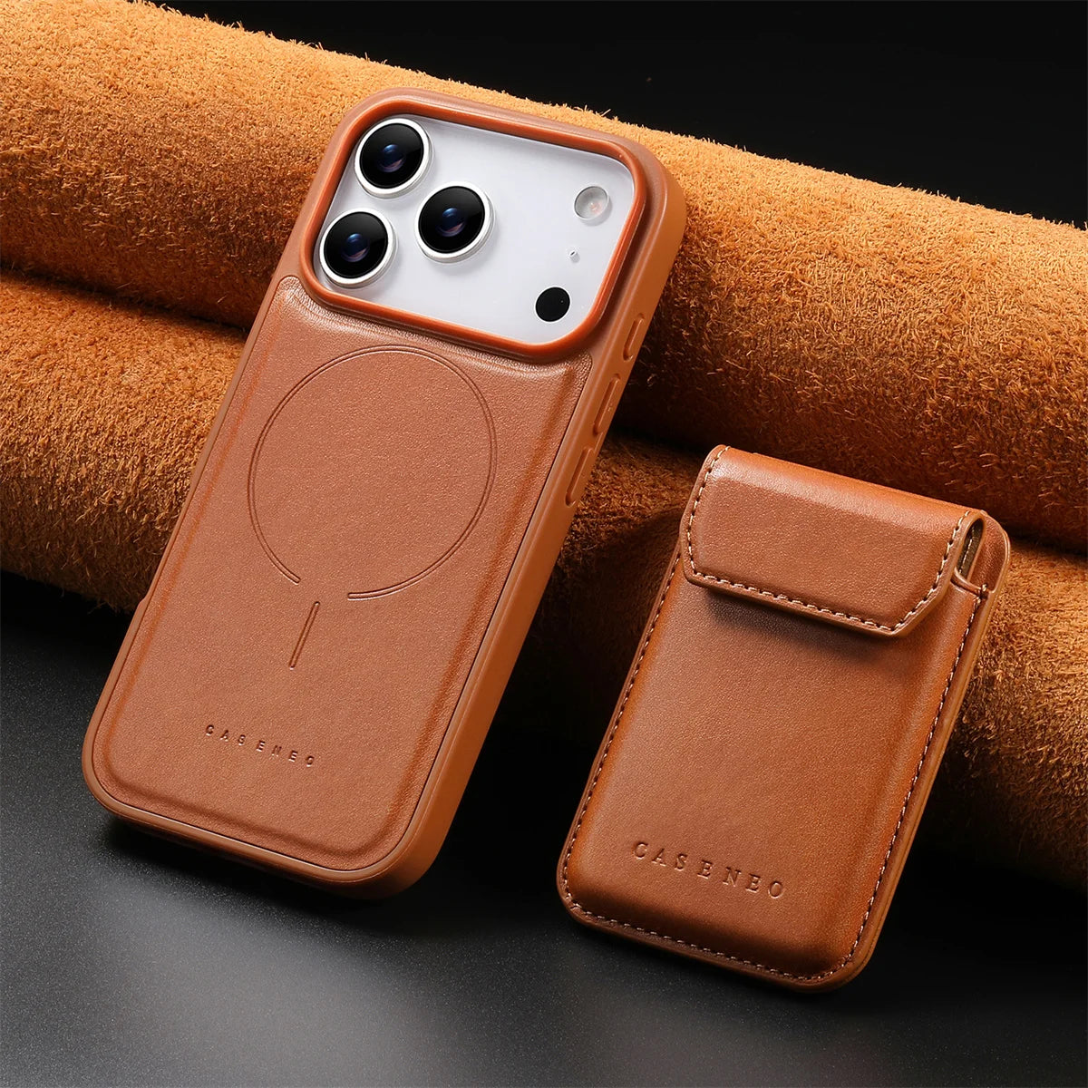 Detachable Magnetic 2 in 1 Leather Pocket Phone Case for IPhone 16E 17 16 15 Plus 14 13 Pro Max Wallet Card Slots Holder Cover