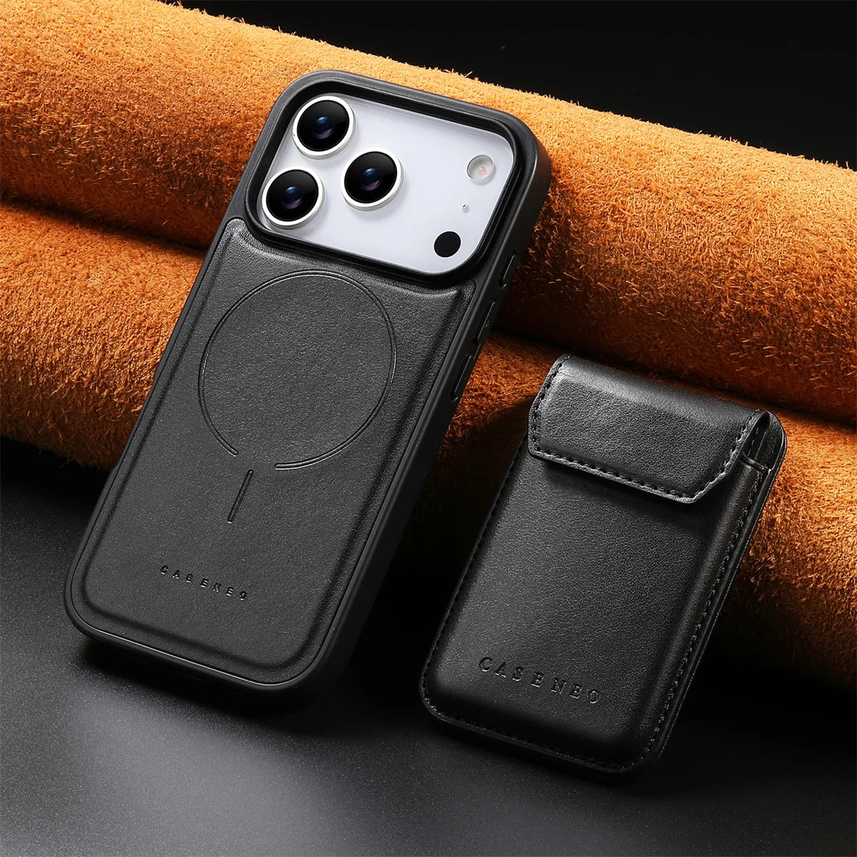 Detachable Magnetic 2 in 1 Leather Pocket Phone Case for IPhone 16E 17 16 15 Plus 14 13 Pro Max Wallet Card Slots Holder Cover