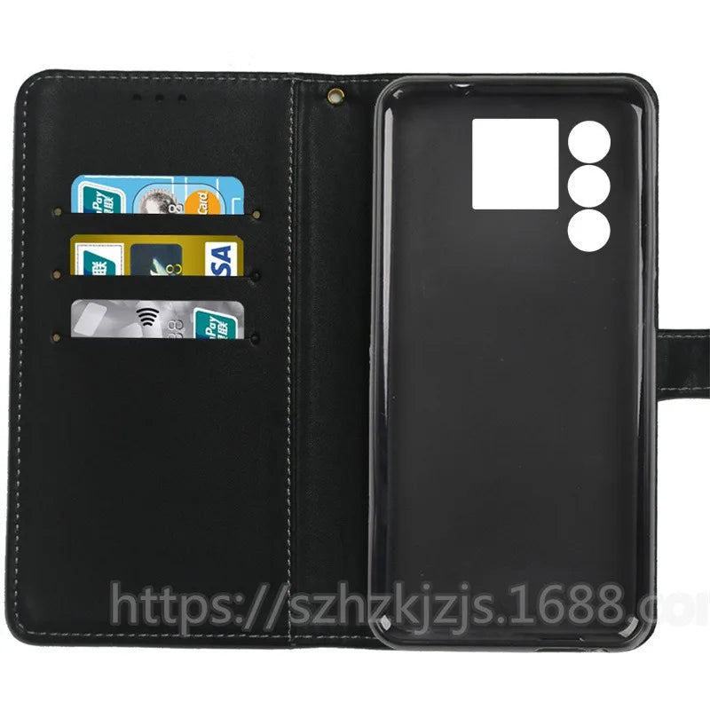 For Doogee Blade 20 Ultra Case Flip Crocodile pattern Leather Case card slots Cover For Doogee Blade 20 Ultra Phone Accessories