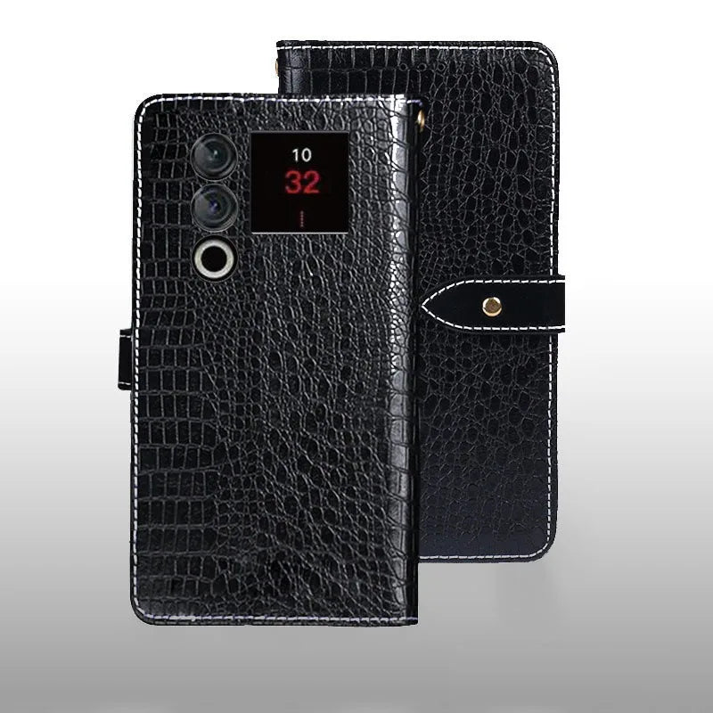 For Doogee Blade 20 Ultra Case Flip Crocodile pattern Leather Case card slots Cover For Doogee Blade 20 Ultra Phone Accessories