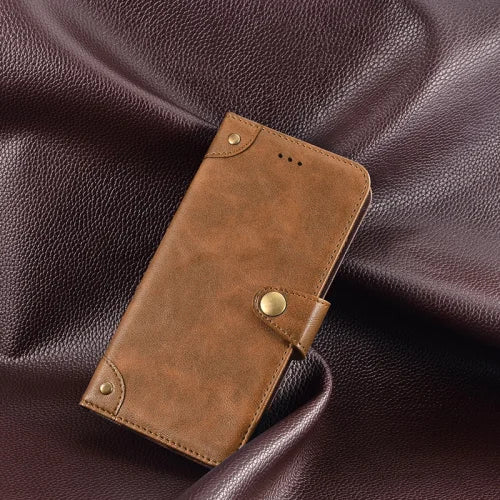 For Cubot KingKong Power 5 case Metal Buckle retro Leather Back Case Cover For Cubot KingKong Power 5 Phone Accessories
