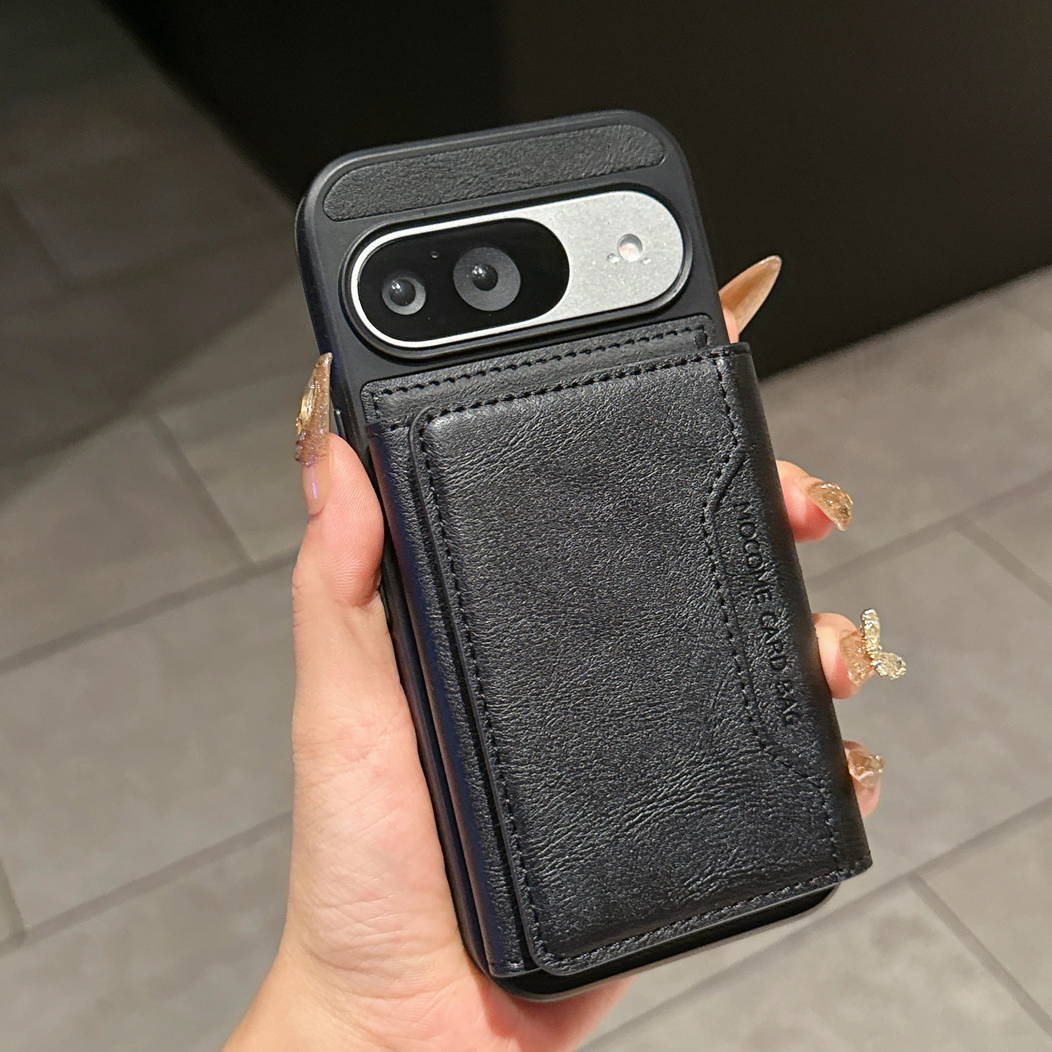 2 in 1 Magnetic Leather Wireless Charging Wallet Phone Case For Google Pixel 10 9 Pro XL 10 9 Pro 9A 8 for Magsafe Holder Cover