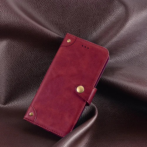 For Cubot KingKong Power 5 case Metal Buckle retro Leather Back Case Cover For Cubot KingKong Power 5 Phone Accessories